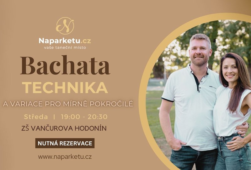 Bachata technika mírně pokročilí